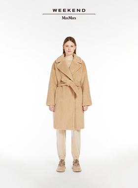 【甄选惠享】Weekend MaxMara 24秋冬女装羊毛混纺大衣5016124206
