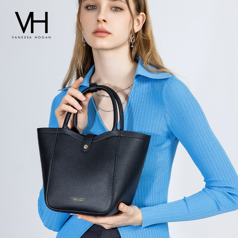 VH女包普洱菜篮包日常通勤大容量菜篮子休闲手提单肩斜挎包包