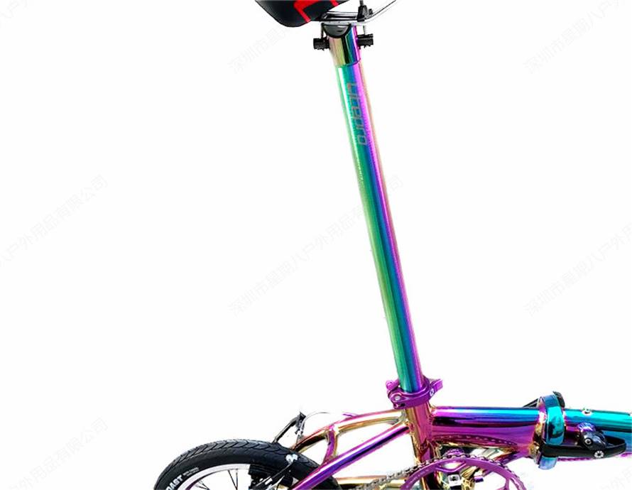 折叠车 litepro座杆风行412坐管 33.9*600梅花管 轻量化 座管