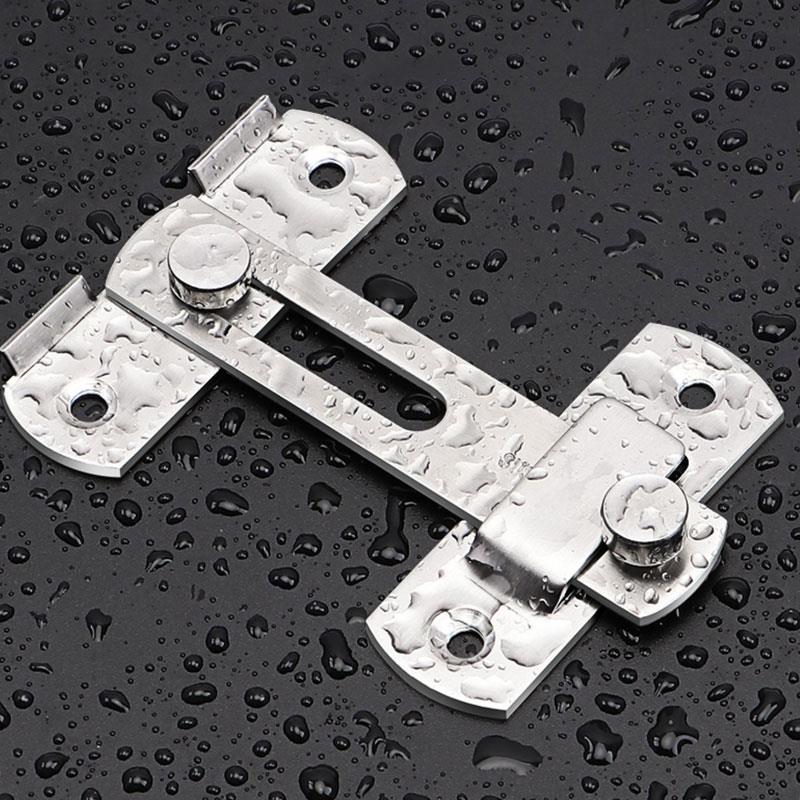 明装不锈钢多用型老式门搭扣室内移门插销门栓门锁扣安全防盗卡扣