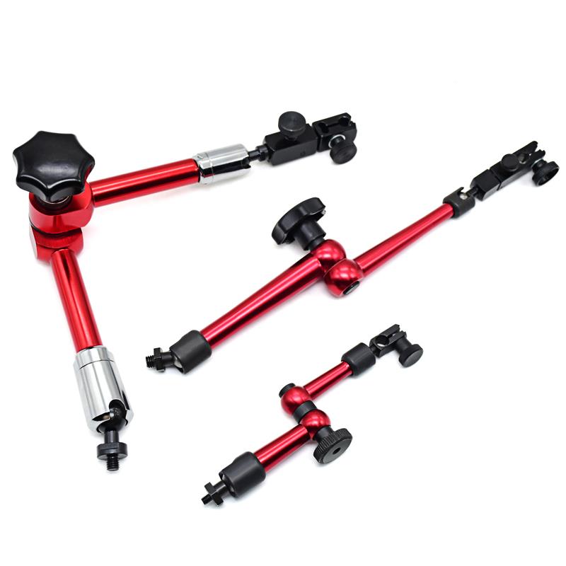 万向微调磁力表架 磁性表座杆 千分表万向支撑杆 万向接杆支架杆