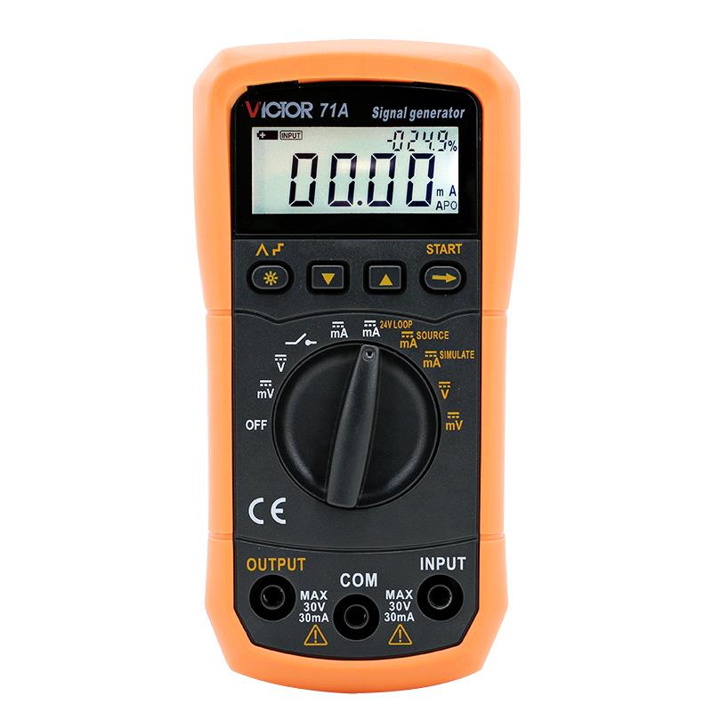 胜利4-20ma讯号产生器VC79过程校验仪万用78+产生器讯号源VC71A/B