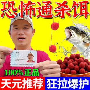邓刚全能鲜丹蚯蚓颗粒钓鱼鱼饵主攻鲫鲤草鳊野钓专用饵料挂钩即用