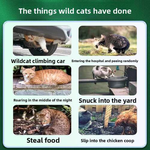 驱猫神器室内外长效强力除赶汽车防野猫气味专用特效药专用药神器