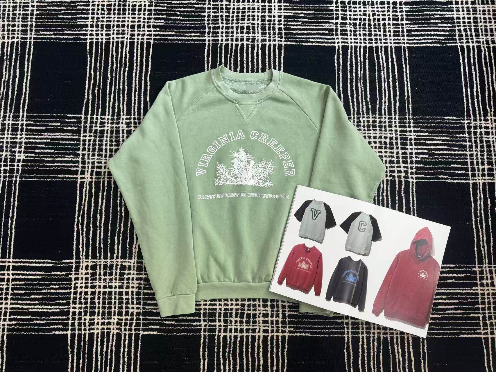 thumbnail for MADE BY SWAG Independent: VC long-sleeve crewneck sweatshirt