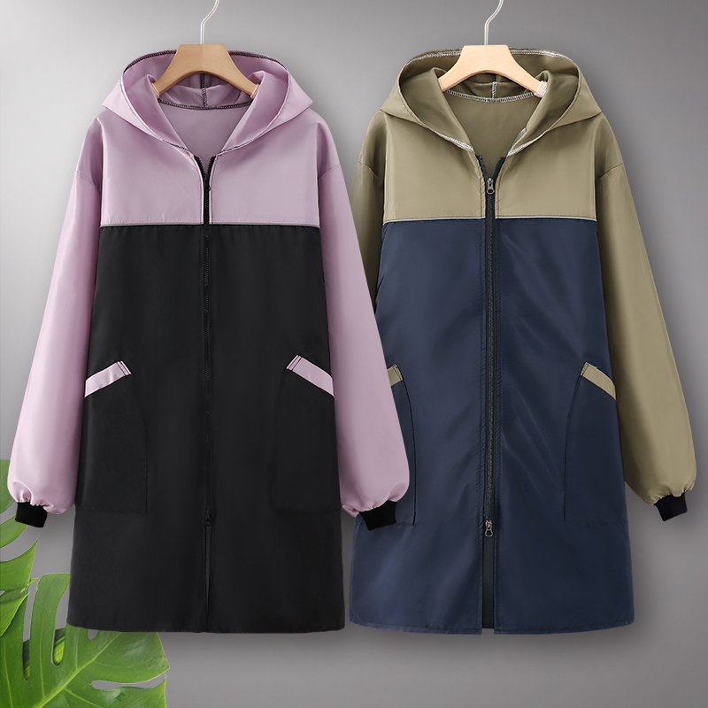 长袖防水防油罩衣工作服女围裙