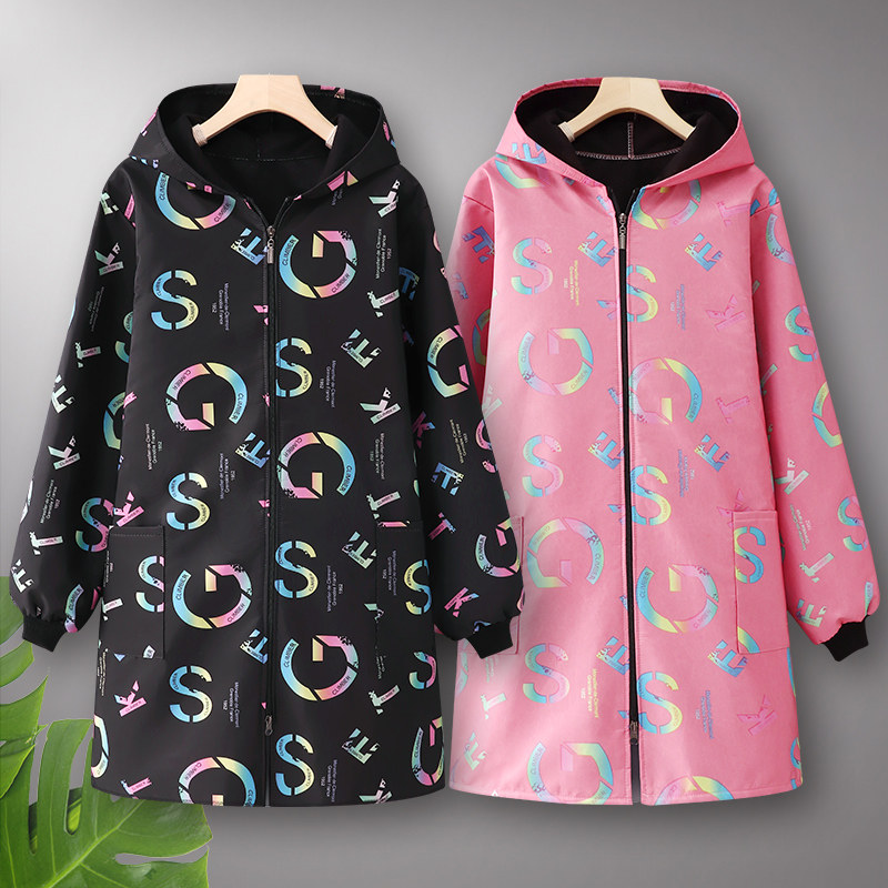 加绒加厚防水长袖罩衣时尚围裙