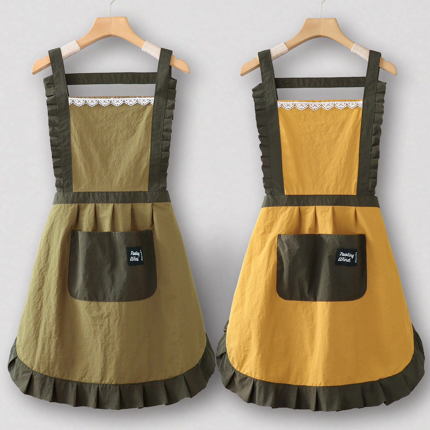 花店围裙定制logo印字厨房家用理发防水防油餐饮上班专用工作服女,家庭/个人清洁工具,围裙,淘宝优惠券,粉丝福利购,淘宝优惠卷