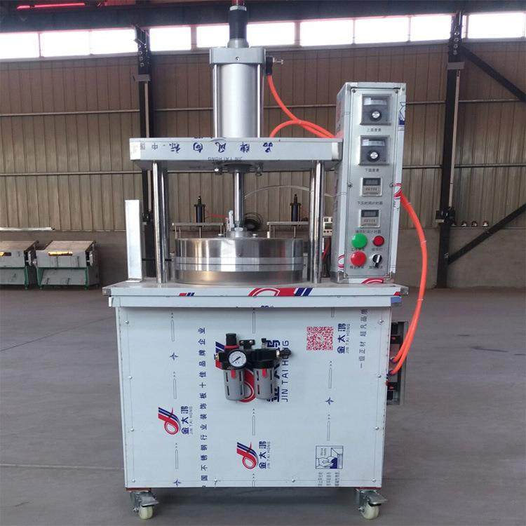 新型烙饼机全自动卷饼机自熟鸭饼机多功能烤鸭饼机单饼机厂家