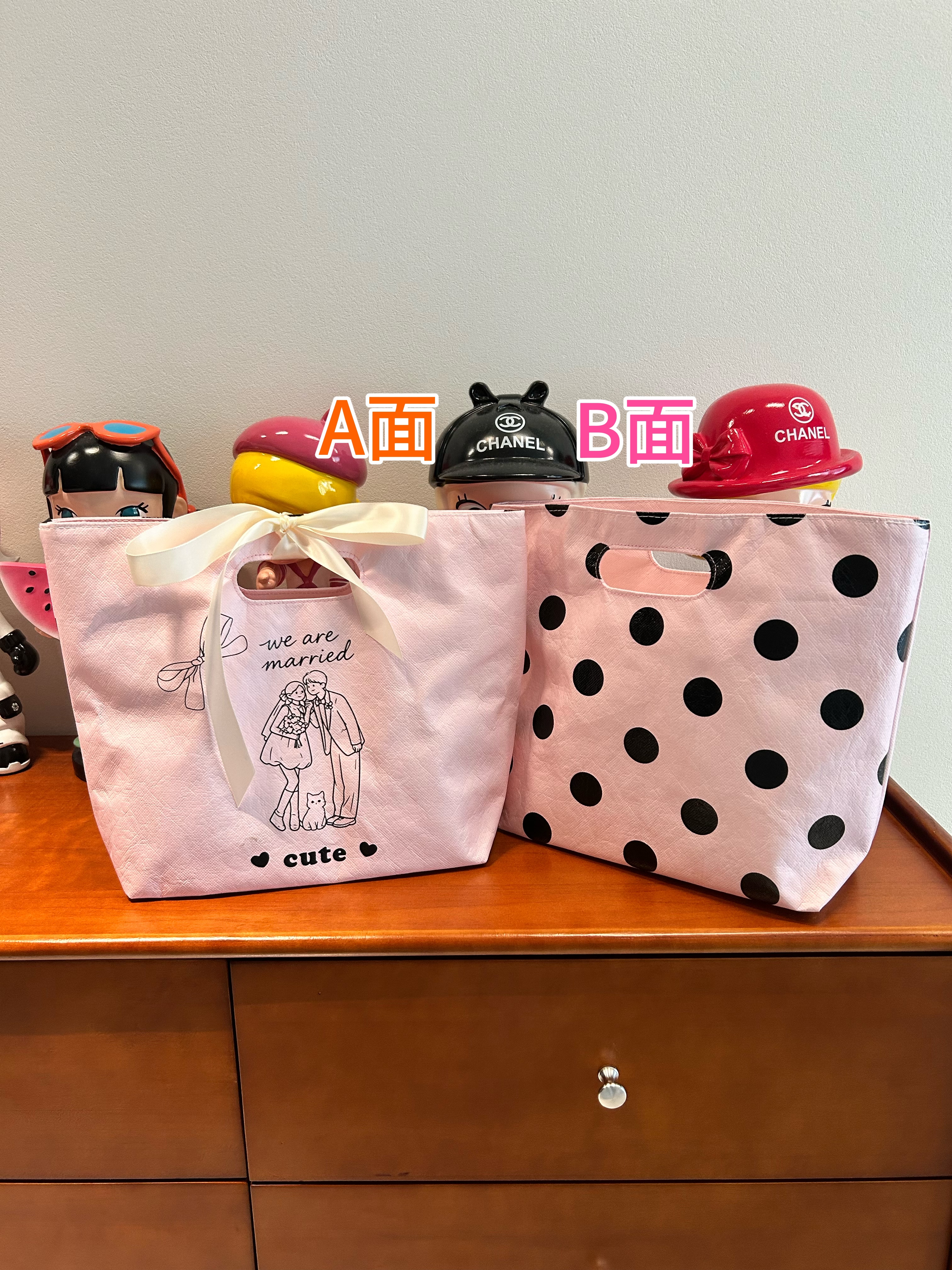杜邦纸韩系甜美婚礼伴手礼袋图片