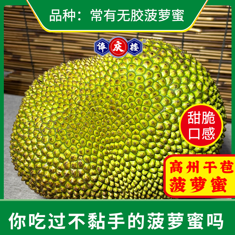 菠萝蜜顺丰包邮高州无胶菠萝蜜黄肉干包茂名珍珠菠萝蜜一整个