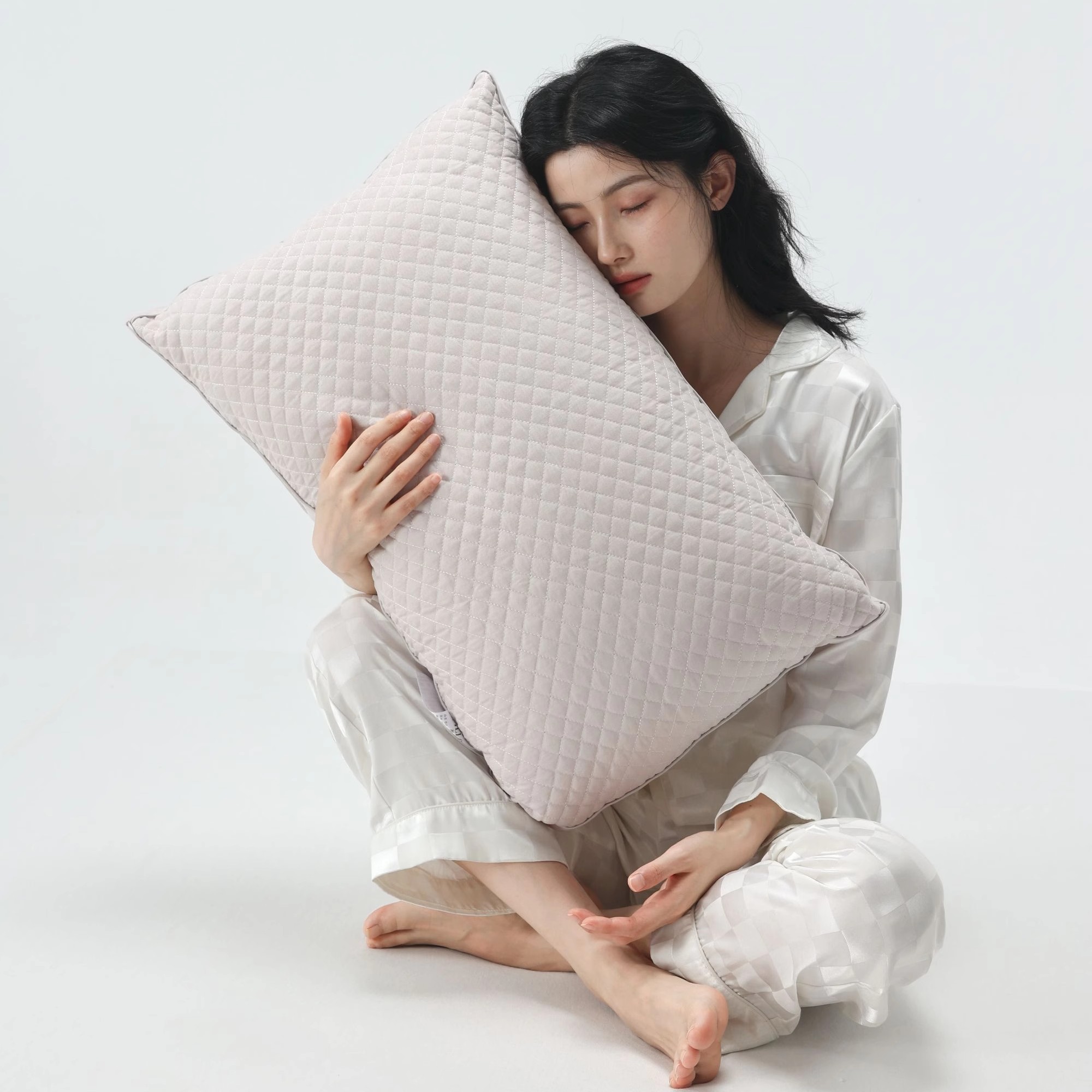 兰枕枕头快回弹羽丝绒枕宿舍枕