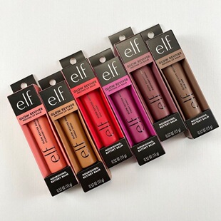 ELF新品Glow Reviver Melting有色唇膏润唇膏保湿唇釉原单E.l.f.
