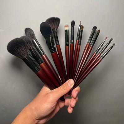 姿悦妆媛鹿邑桦木柄化妆刷套刷