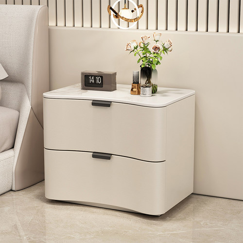 卧室床头柜沉迪全实木简约