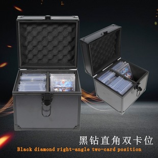 PSA BGS评级卡砖卡牌收藏收纳带锁手提箱收纳盒球星卡X游戏王卡砖