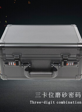 现货卡箱三卡位卡牌卡砖收纳盒PSA评级卡砖收藏箱收纳箱铝合金