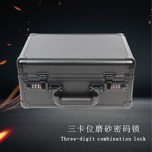 现货卡箱三卡位卡牌卡砖收纳盒PSA评级卡砖收藏箱收纳箱铝合金