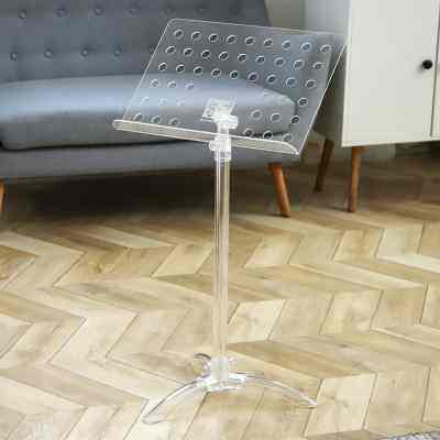 Saysn思雅晨全透明乐谱架大小提琴吉他曲谱台家用便携式可升降