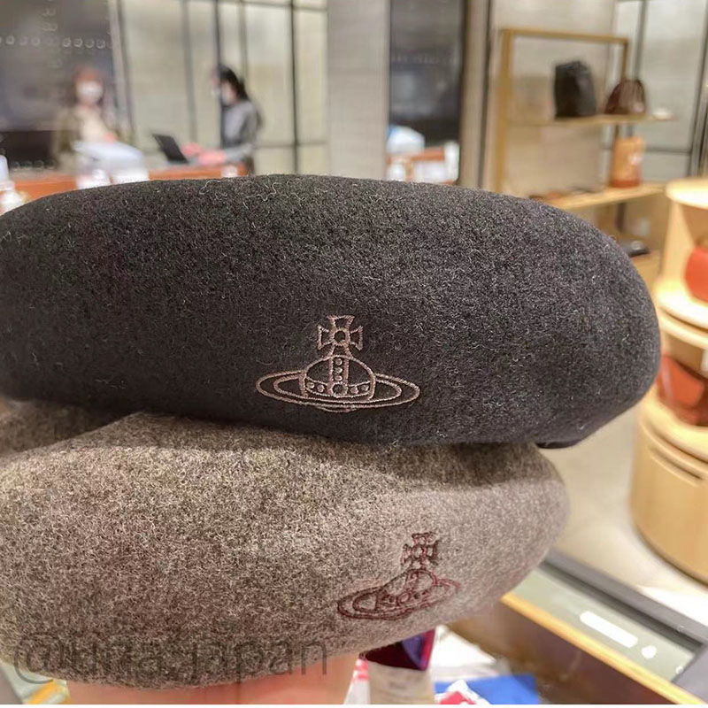 日本vivienne西太后土星刺绣帽