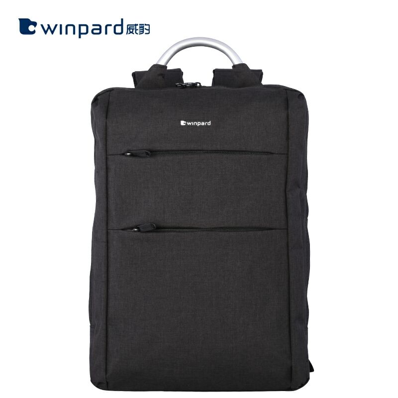 威豹商务通勤防泼水电脑双肩包