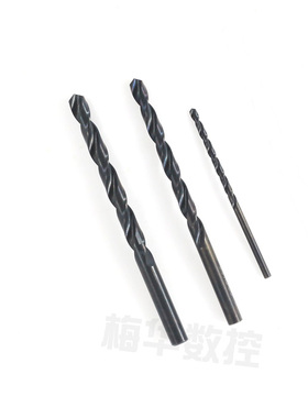 镀钛钻头直柄麻花钻头TIN涂层钻头不锈钢用黑色钻钻头
