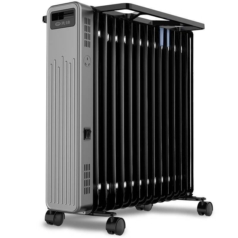 先锋取暖器电热油汀电暖器暖气片家用全屋节能烘衣加湿DS6115Pro