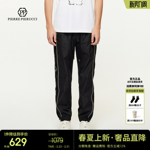 2025春季 化运动抽绳束脚裤 新款 个性 子 宽松休闲裤 PP意大利轻奢男装