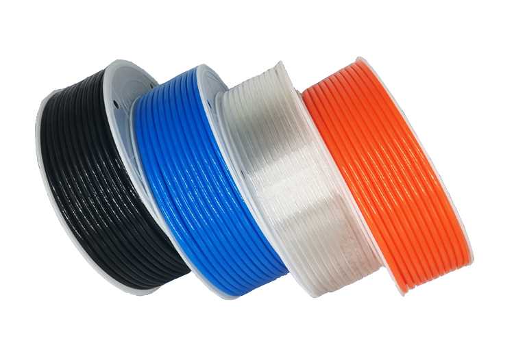 PU气管软管8mm80米空压机气泵木工管气动高压管弹簧风管10mm12mm