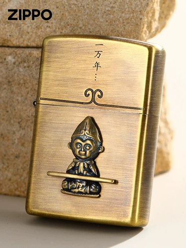 Подлинный Zippo более легкий, настоящий Zhibao Big Talk of the Westward Training на запад, народная настройка подарков на День Святого Валентина, настройка