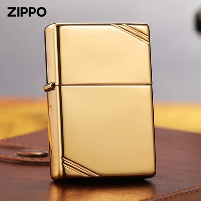 防风刻字送礼zippo打火机纯铜