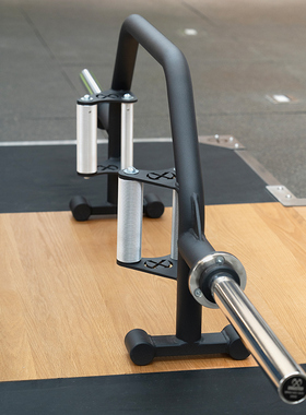 XMASTER开框训练器半开放式硬拉杠铃杆多功能六边框架子负重硬拉