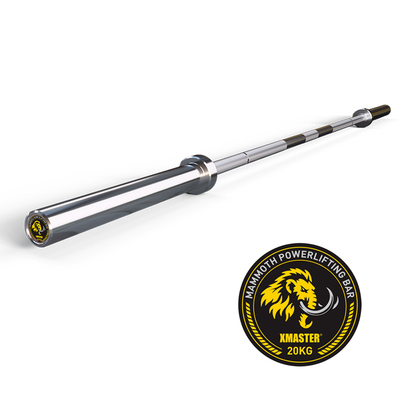 XMASTER不锈钢力量杆力举杆奥杆三项杆力量举赛杆力举杆家用健身