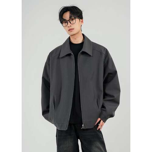 加绒棒球服保暖棒球领秋冬宽松
