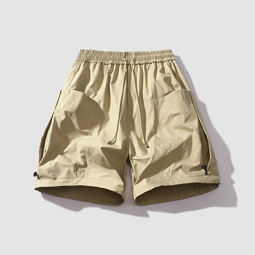 VISVIM BESSEL日本潮流教父大码工装休闲短裤男士冰丝防晒五分裤