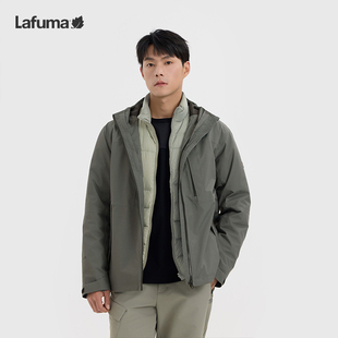 Lafuma乐飞叶GORE TEX戈尔三合一冲锋衣男羽绒服内胆保暖防风外套