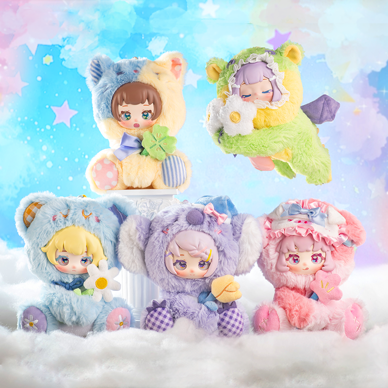 【SIMONTOYS】Nyzaii妮崽沉睡花园系列毛绒公仔潮流玩偶盲盒摆件