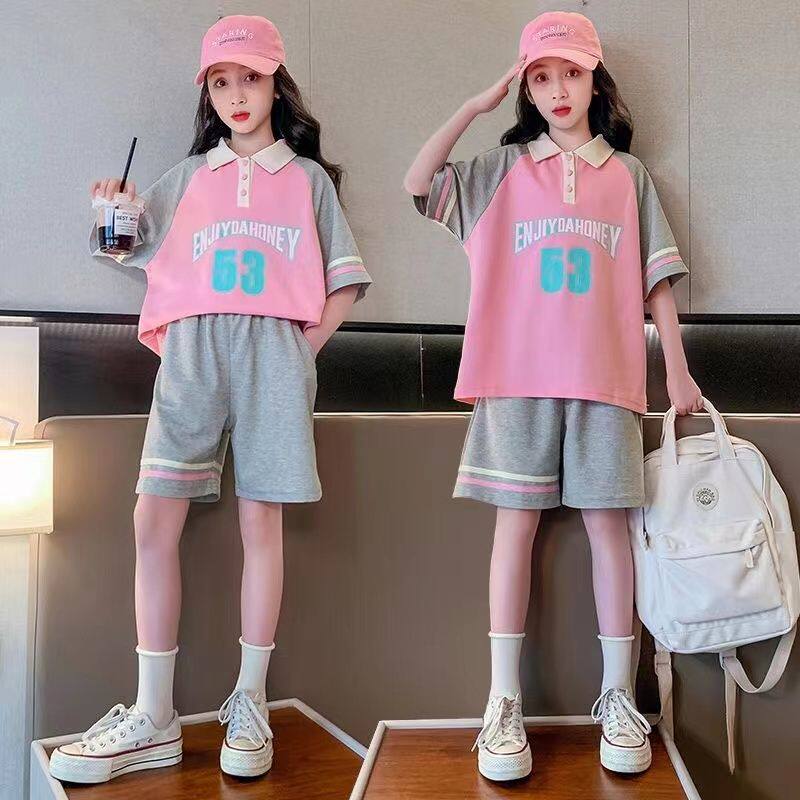 原版质量套装夏季儿童装短裤两件套速干篮球服夏装中大童薄款衣服