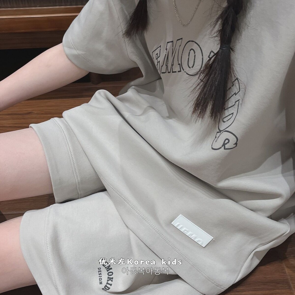 童装女童套装春夏新款2026儿童运动两件套女童学生时髦洋气两件套