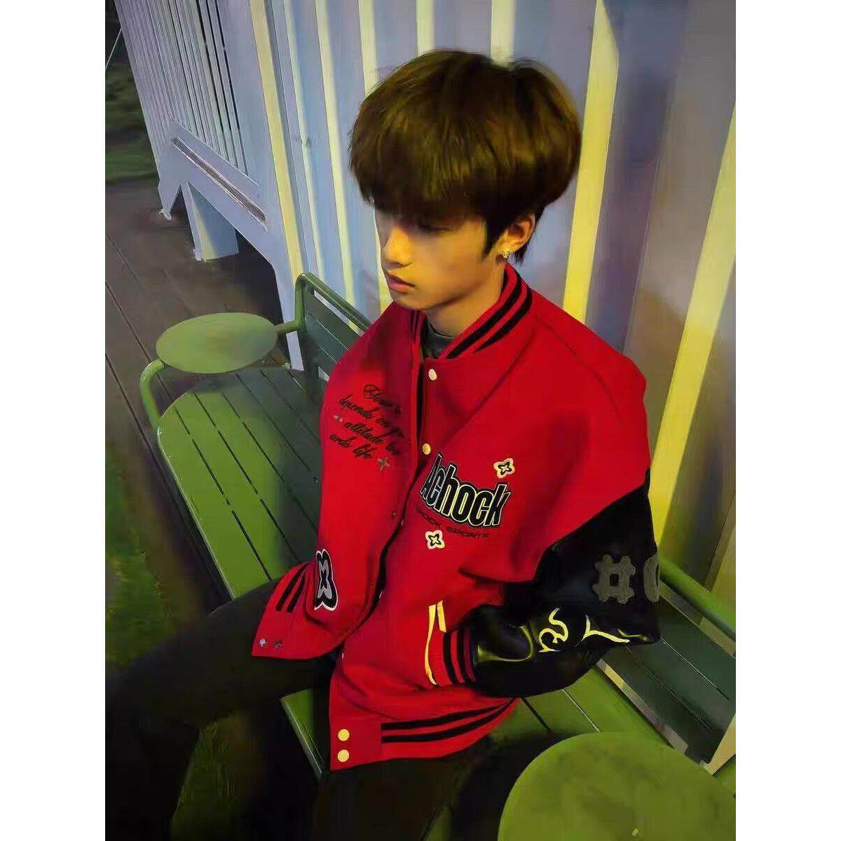 【新年红色】儿童装男童夹克2025新款女童上衣中大童保暖外套