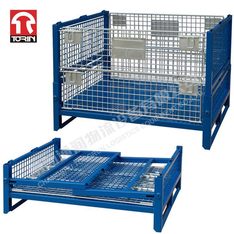 折叠零件周转框金属料框零件搬运框折叠堆垛金属周转箱网格料箱u.,搬运/仓储/物流设备,其他起重搬运设备,淘宝优惠券,粉丝福利购,淘宝优惠卷