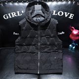 2025秋冬新款男士高端品质连帽棉服马甲棉衣D316-5506-P135，男装棉衣，电商D316