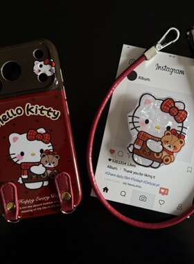 小熊KT适用苹果17promax菲林手机壳iPhone16全包软壳华为P80小米VIVOX300荣耀一加OPPO韩版ins风保护套好运