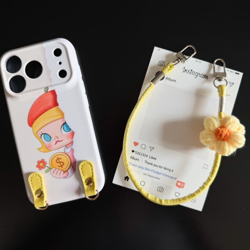 财运茉莉适用苹果17promax菲林手机壳iPhone16全包软壳华为P80小米VIVOX300荣耀一加OPPO韩版ins风保护套暴富