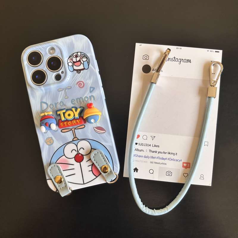 哆啦A梦适用苹果17promax菲林手机壳iPhone16全包软壳华为P80小米VIVOX300荣耀一加OPPO韩版ins风保护套日韩