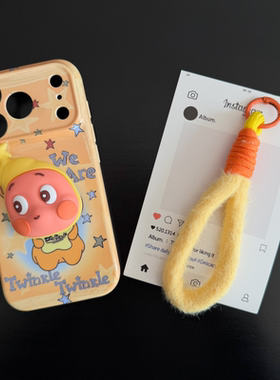 大头星星仔适用苹果17promax菲林手机壳iPhone16全包软壳华为P80小米VIVOX300荣耀一加OPPO韩版ins风保护套