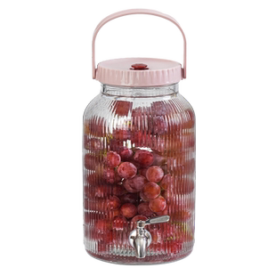 泡酒玻璃瓶葡萄酒发酵桶梅酒瓶专用酿酒罐酒容器密封酒坛子存酒桶