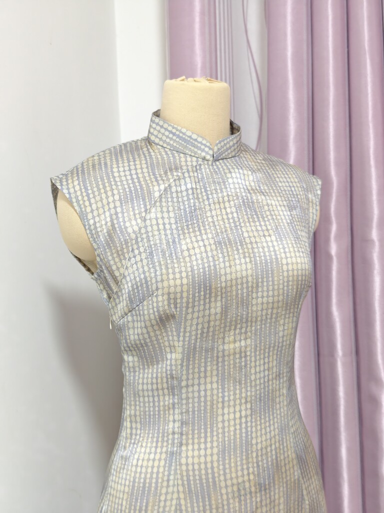 【白兮】改良旗袍连衣裙复古民国气质新中式日常可穿书卷气小个子