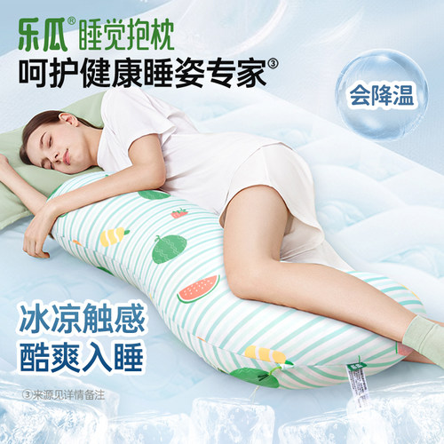 乐瓜夏季新款雪糕西瓜冰丝抱枕