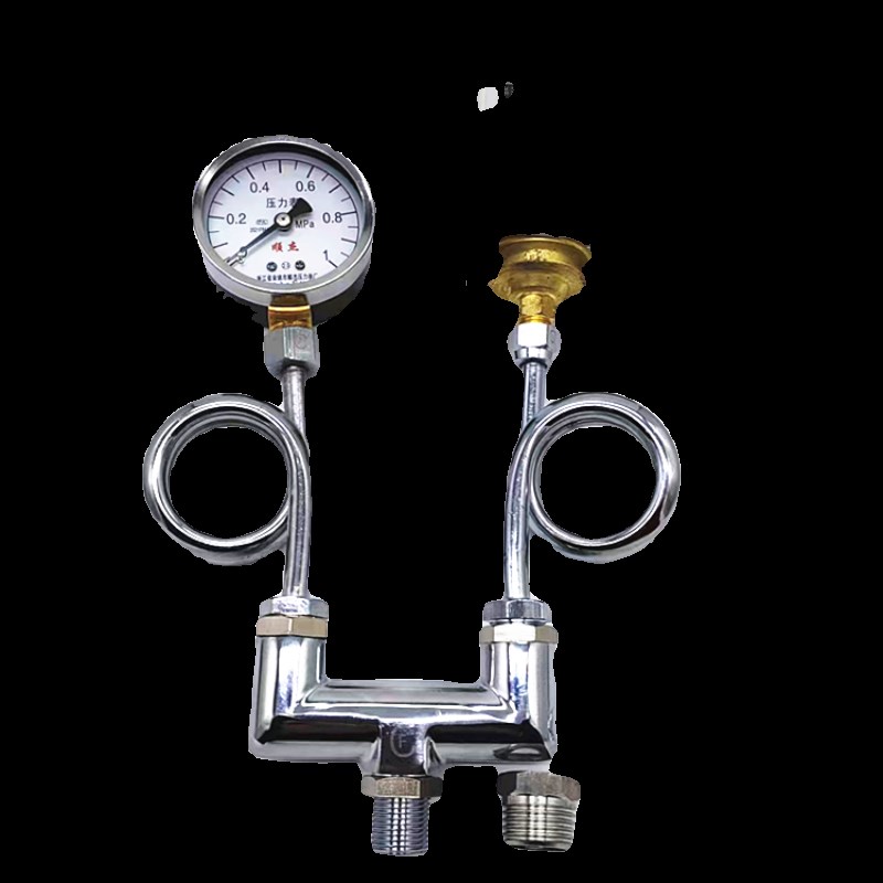 工业锅炉压力控制器压力控制器开关蒸汽发生器4分压力表弯管接头